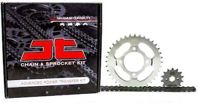 JT Sprockets Chain & Sprocket Kit (14-34-428HDR) for Suzuki Address 125