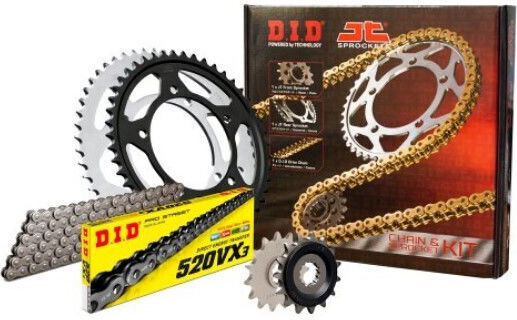 DID Chain & Sprocket Kit (14-45-428VX) for Yamaha YBR 125 2005-2006