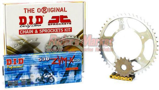 DID Chain & Sprocket Kit (17-47-530ZVM-X) for Yamaha YZF-R1