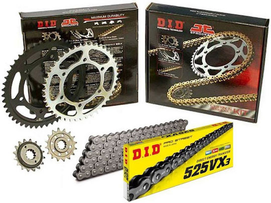 DID Kette & Ritzel-Kit (16-42-525VX) für Honda CBR 600RR 2003-2006