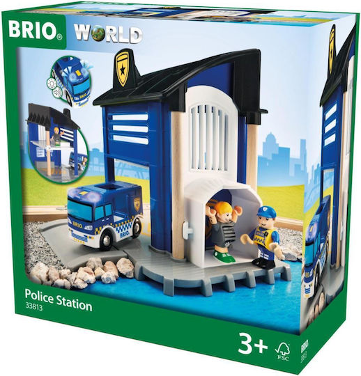 Brio Toys Πίστα Police Station Αστυνομικό για 3+ Ετών