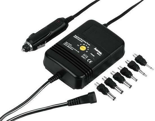 HAMA Car Mains Adapter 2000 mA Stabilisiert Handy-Autoladegerät 28W 2A Schwarz Farbe