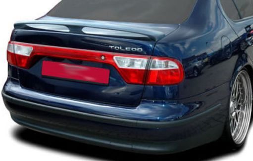 Motordrome Car Rear Spoiler from Polyurethane Seat Toledo 1998-2005