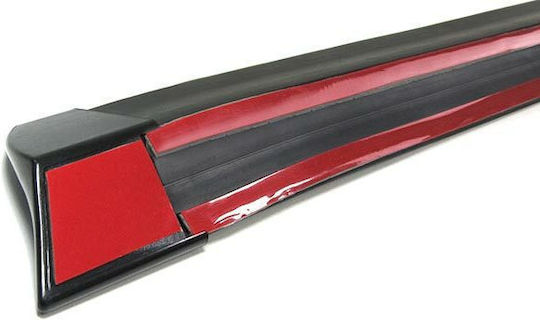 Samurai Car Rear Spoiler from Plastic Universal Lip Black