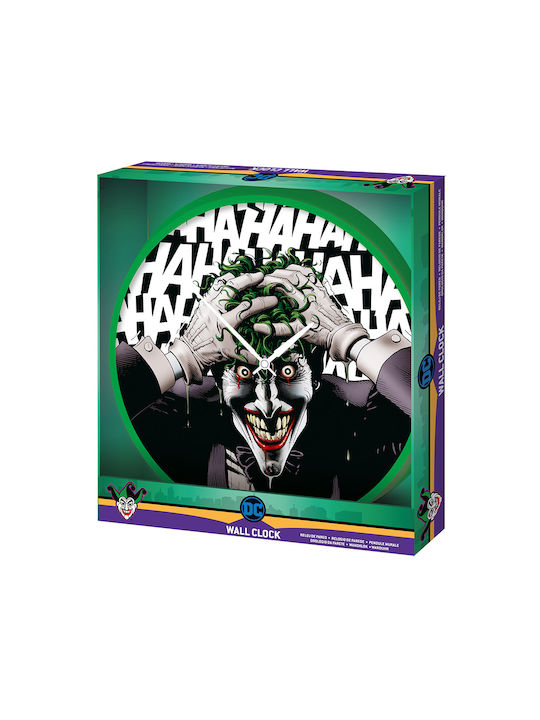 Pyramid International Joker Ceas de Perete Plastic Multicolor Ø25cm