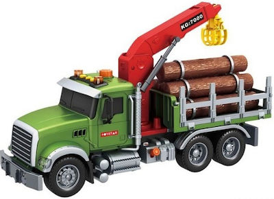 Friction Vehicle Transport Timber Crane Crane Sound Light 1:12 000622282