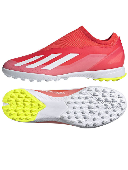 Adidas X Crazyfast League TF Χαμηλά Ποδοσφαιρικά Παπούτσια με Σχάρα Κόκκινα