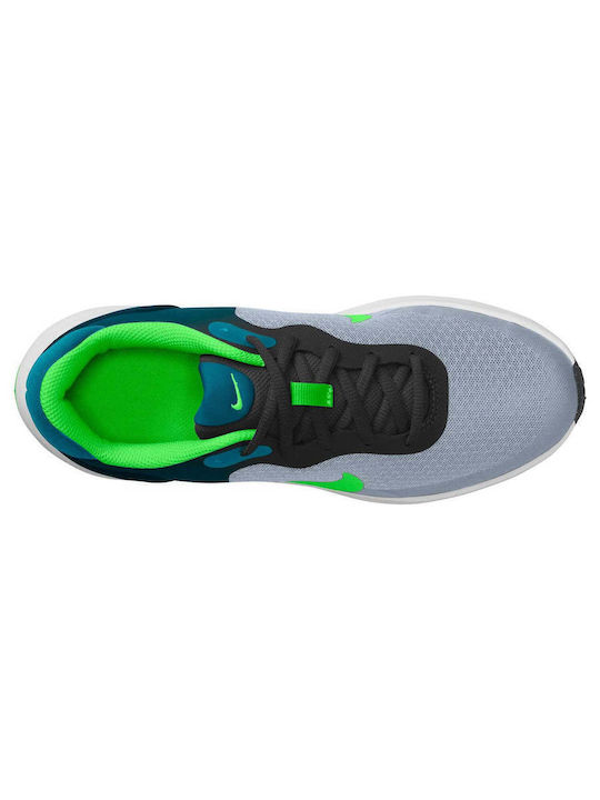 Revolution 7 GS Αθλητικά Παιδικά Παπούτσια Running με Κορδόνια Μαύρα