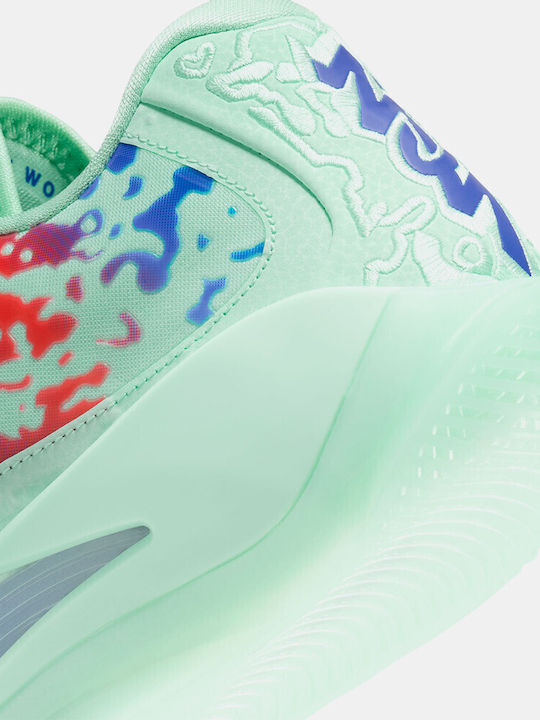 Zion 3 Ниски Баскетболни обувки Mint Foam / Concord / Psychic Purple