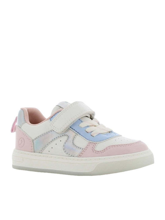 Kinder Sneakers Anatomisch mit Klettverschluss Weiß