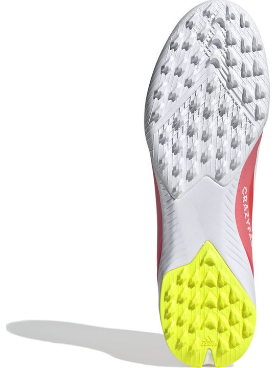 adidas X Crazyfast League Football Shoes with Molded Cleats Red