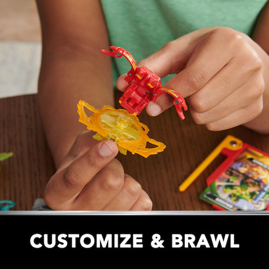 Spin Master Jucărie Miniatură Special Attack Bakugan Ventri cu Smoke și Hammerhead pentru 6+ ani Ani