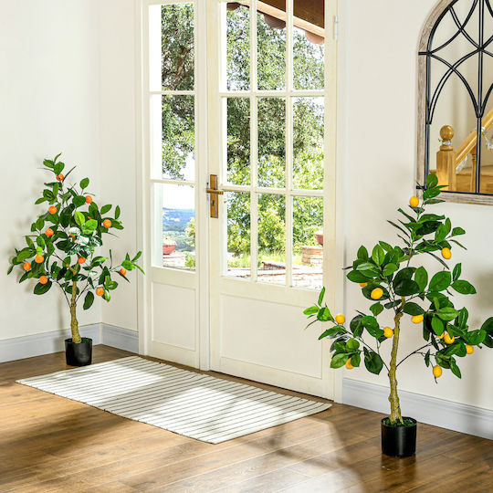 HomCom Zitronenbaum im Freien 120cm 830-803V01 Grün HomCom