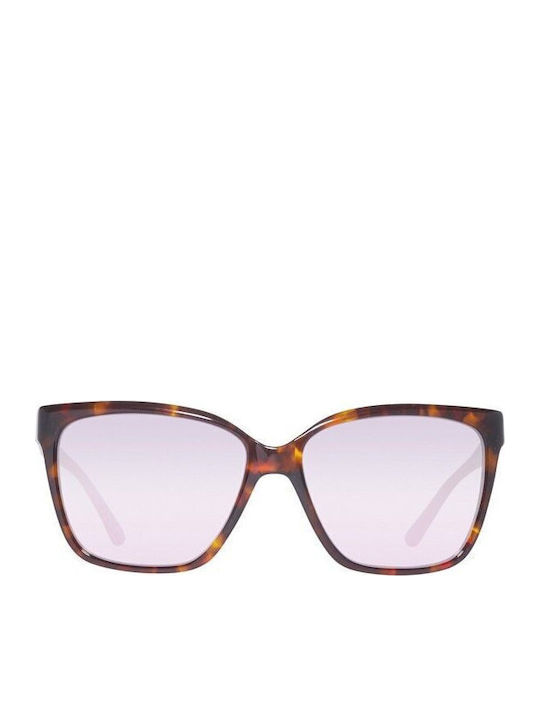 Gant Women's Sunglasses with Brown Tartaruga Plastic Frame and Brown Lens GA8027 52Z