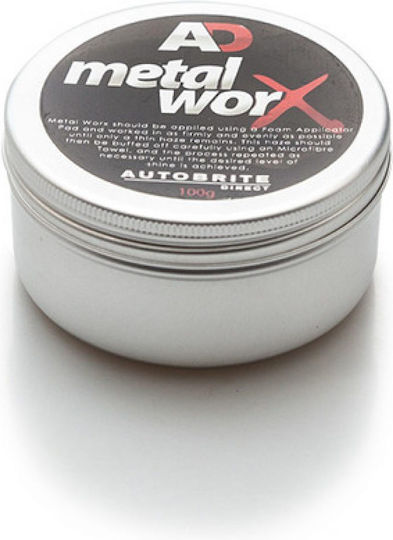 Autobrite Direct Autobrite Direct Metalworx Metal Polish Αλοιφή Γυαλίσματος για Μεταλλικές Επιφάνειες 100gr