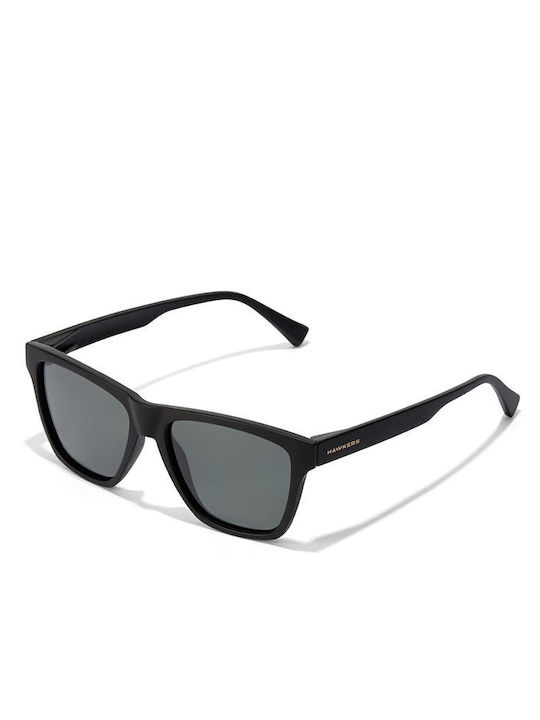 Hawkers One LS Men's Sunglasses with Brown Tartaruga Plastic Frame and Gray Polarized Lens HKRS4060