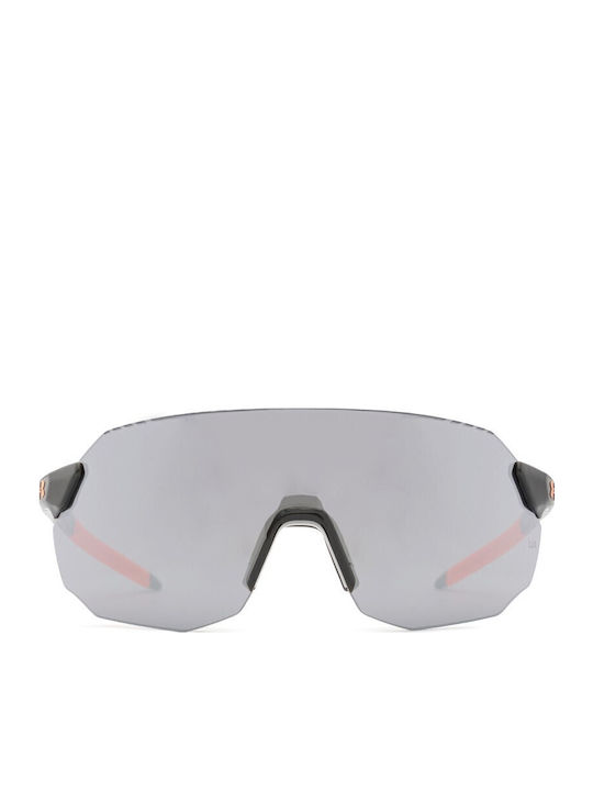 Under Armour Unisex Sunglasses with Gray Plastic Frame and Gray Lens UA Halftime KB7/QI