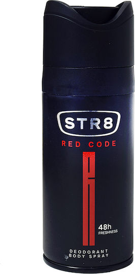 STR8 Red Code Αποσμητικό 48h σε Spray 150ml
