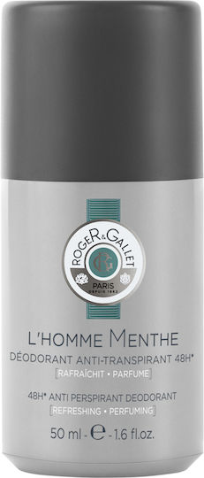 Roger & Gallet L'Homme Menthe Deodorant 48h als Roll-On 50ml