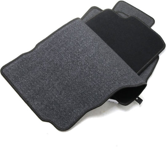 Petex Set of Front and Rear Mats 4pcs for Mitsubishi Eclipse Cross 2018 Black