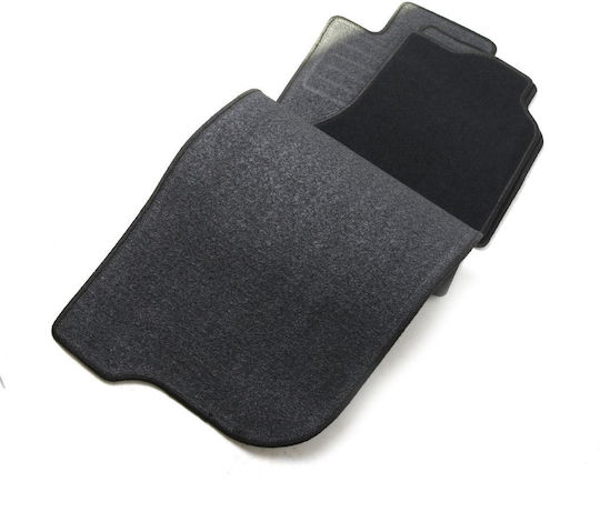 Petex Set of Front and Rear Mats 4pcs for Mitsubishi L200 2015 Black