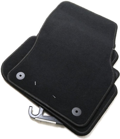 Petex Set of Front and Rear Mats 4pcs for Audi Q3 2018 Black