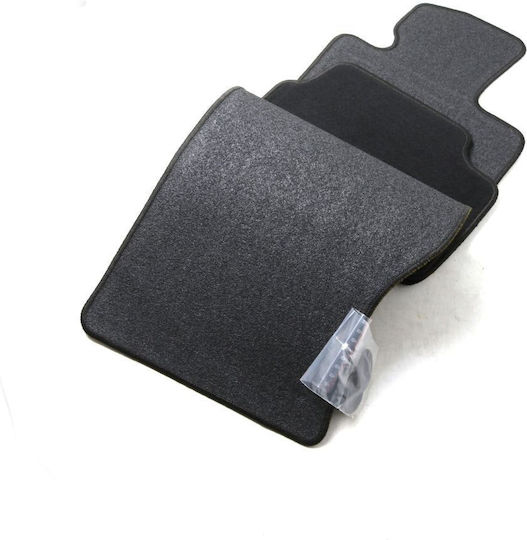 Petex Σετ Μπροστινά και Πίσω Πατάκια 4τμχ για Kia Mini Subaru Mini 2014 Μαύρα