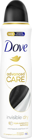 Dove Advanced Invisible Dry Αποσμητικό σε Spray 150ml