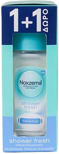 Noxzema Shower Fresh Natural Αποσμητικό 48h σε Roll-On 100ml