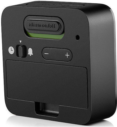 Braun BC 08 Tabletop Digital Clock LED Plastic with Alarm Clock Black