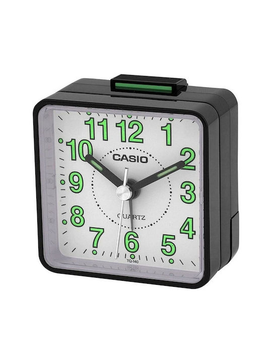 Casio Επιτραπέζιο Ρολόι με Ξυπνητήρι TQ-140-1BEF