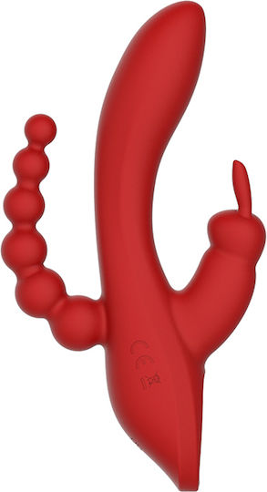 Dream Toys Red Revolution Hera Double Vibrator 14.5cm Red