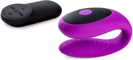 Virgite Vibrator Pentru Cupluri Cu Telecomandă Violet