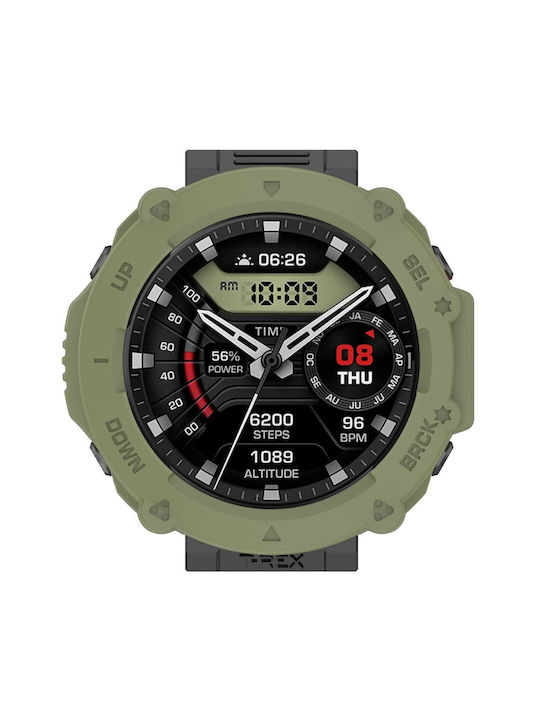 Amazfit T-rex Ultra Armor Hollow Watch Schutzhülle Grün