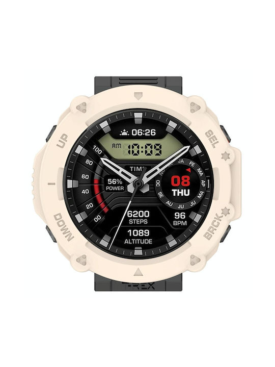 Amazfit T-rex Ultra Armor Hollow Watch Schutzhülle Starlight Farbe