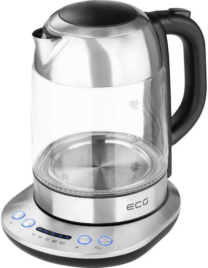 ECG Fierbător 1.7lt 2200W Negru