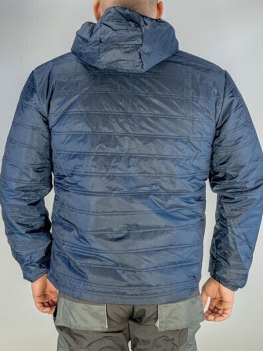 Bormann Work Jacket Hooded Blue