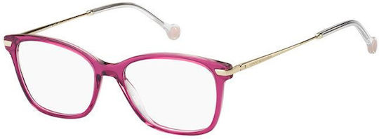 Tommy Hilfiger Дамски Рамка за Очила Розов TH1839 8CQ