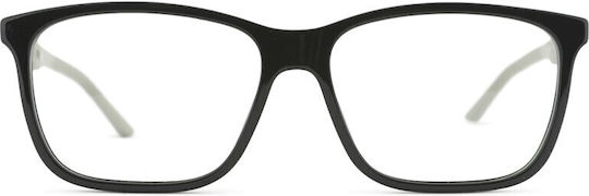 PUMA Kids Acetate Prescription Eyeglass Frames Black PJ0064O 001