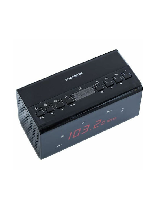 Thomson CR50 Tisch-Digitaluhr mit Wecker & Radio 000987