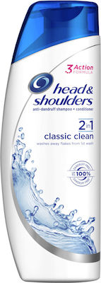 Head & Shoulders 2in1 Classic Clean Șampoane împotriva Mătreții pentru Uleios Păr 1x360ml