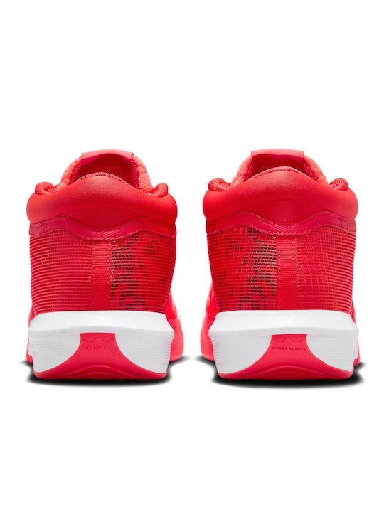 LeBron Witness VIII High Basketball Shoes Light Crimson / Bright Crimson / Gym Red / White