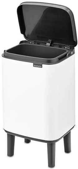 Brabantia Brabantia Kleiner Mülleimer Kunststoff Weiß 4lt