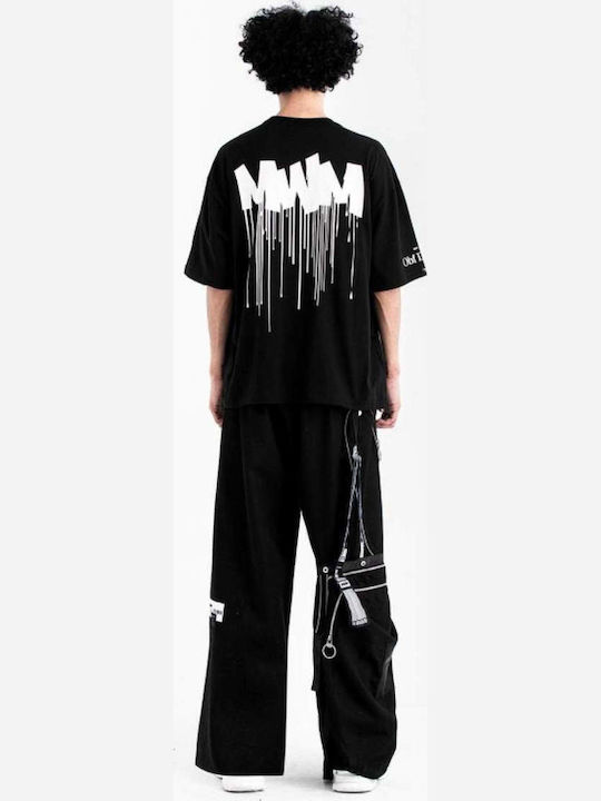 T-shirt Μαύρο