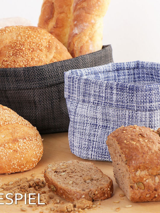 Espiel Bread Basket Fabric Brown 20x14x10.5cm