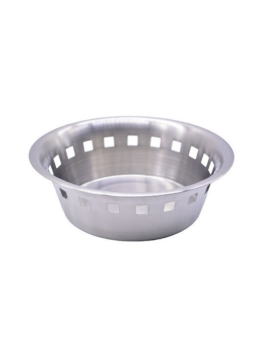 TnS Coș de pâine Inox Argintiu 21x21cm