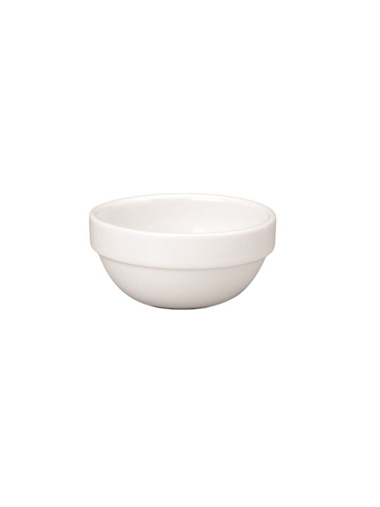 GTSA Porcelain Dip Bowl Λευκό with Diameter 7εκ. 1pcs