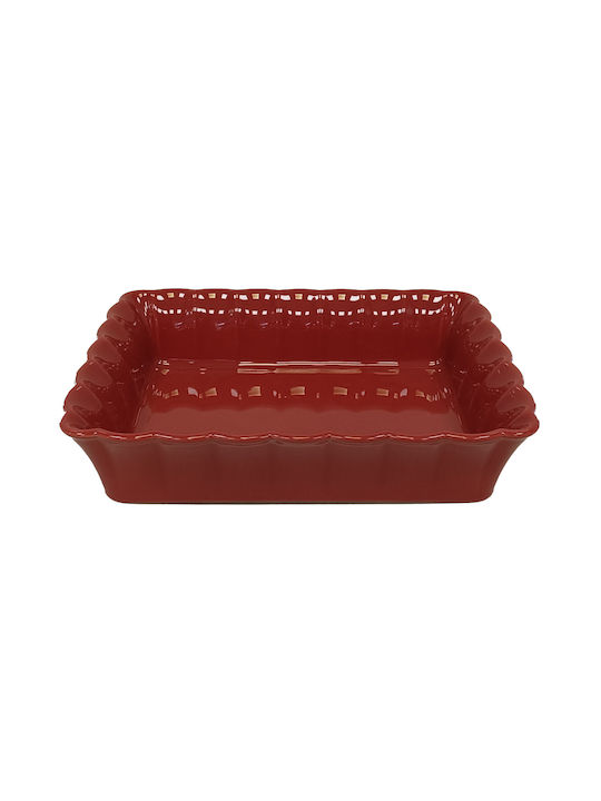 Marva Betty Ορθογώνιο Πυρίμαχο Σκεύος Κεραμικό 30x22cm