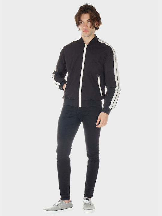 G Secret Herren Jacke Lässig BLACK