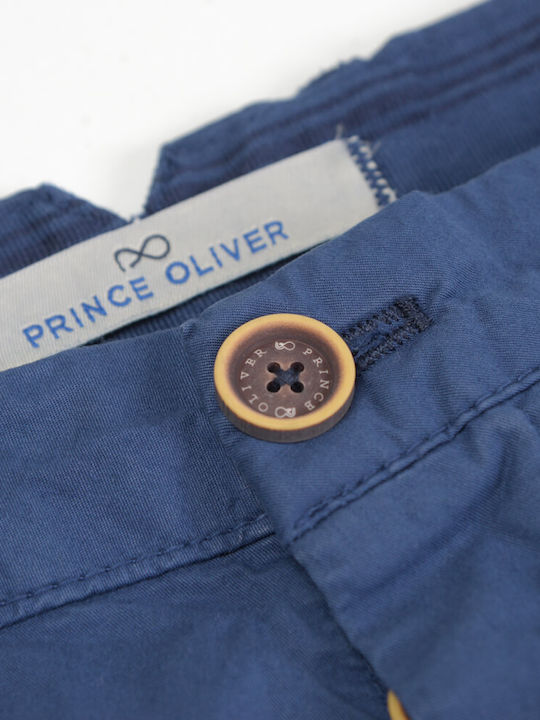 Prince Oliver Pantaloni pentru bărbați Chino BLUE